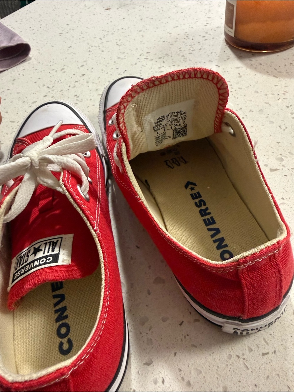 Red Converse - Picture 3 of 4